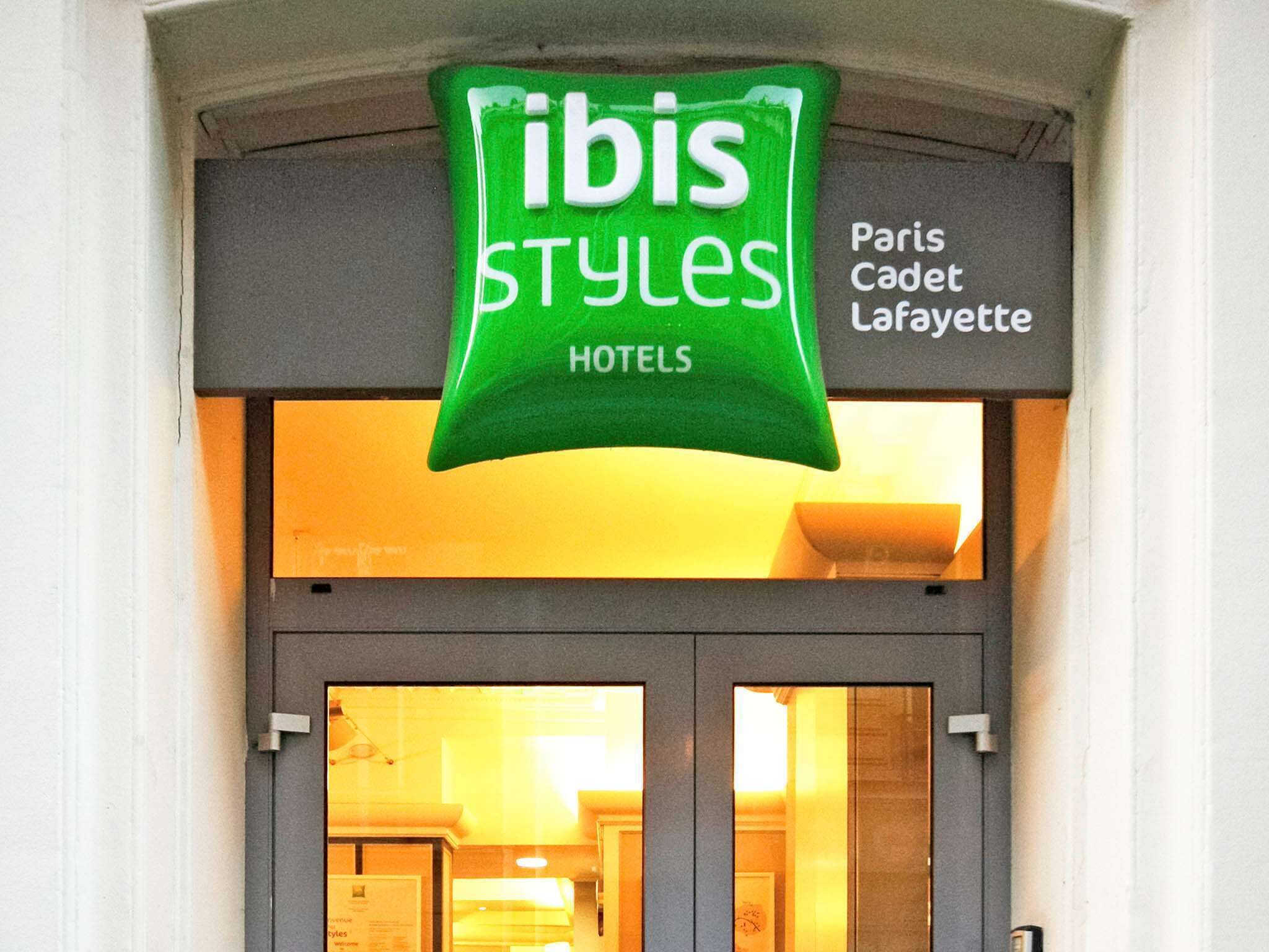 Hotel Ibis Styles Paris Cadet Lafayette